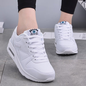 Casual Shoes Women Flats Platform Sneaker Ladies Shoes Flat Fashion Comfortable Sneakers Women Mesh Big Size 2019